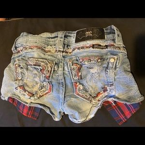 Size 24 miss me shorts